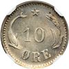 Image 2 : Denmark. 10 Ore, 1888-CS. NGC MS64