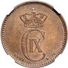 Image 1 : Denmark. 2 Ore, 1892-CS. NGC MS65