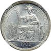 Image 1 : French Indochina. Piastre, 1902-A. NGC UNC