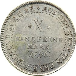 German States - Frankfurt am Main. Taler, 1796-HGBH. AEF