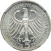 Image 2 : Germany. 5 Marks, 1957-J. NGC MS63
