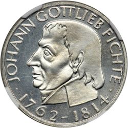 Germany. 5 Mark, 1964-J. NGC PF63
