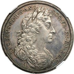 Great Britain. Coronation Medal, 1685. NGC MS62