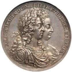 Great Britain. Medal, 1691. NGC MS63