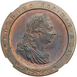 Great Britain. Pattern Penny, 1797. NGC PF63