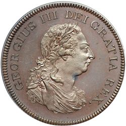 Great Britain. Copper Proof Bank Dollar - 5 Shillings, 1804. PCGS PF64