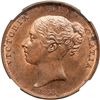 Image 1 : Great Britain. Penny, 1858. NGC MS64