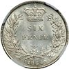 Image 2 : Great Britain. Sixpence, 1864. NGC MS64