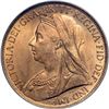 Image 1 : Great Britain. Penny, 1899. PCGS MS64