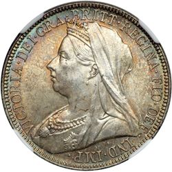 Great Britain. Florin, 1901. NGC MS63