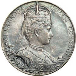 Great Britain. Coronation Medal, 1902. NGC MS61