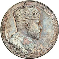 Great Britain. Coronation Medal, 1902. NGC MS62