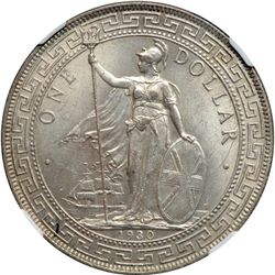 Great Britain. Trade Dollar, 1930. NGC MS62