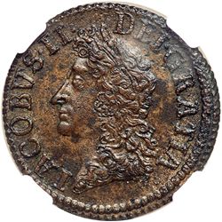 Ireland. Halfcrown, 1690. NGC MS62