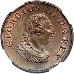 Ireland. Farthing, 1806. NGC MS64