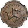 Image 2 : Isle of Man. 1/2 Penny, 1733. NGC MS63