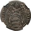 Image 2 : Italian States - Papal/Roman States. Testone, 1557 (Ancona). NGC VG10
