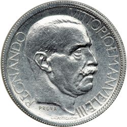 Italy. 2 Lire Souvenier Token, ND (1928). EF