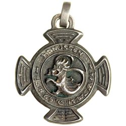 Judaica. Medallet, 1915. VF-EF