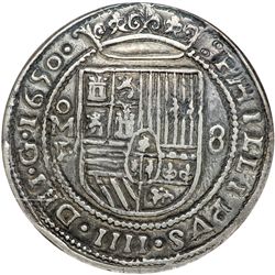 1082- Mexico. Royal 8 Reales, 1650-M0-P (Mexico City)