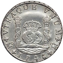 Mexico. 8 Reales, 1746/5-Mo MF. VF