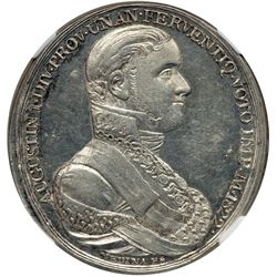 Mexico. Proclamation Medal, 1822. NGC MS61