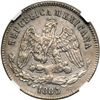 Image 2 : Mexico. 25 Centavos, 1883/2 Ga B/S. NGC EF45
