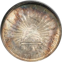 Mexico. Peso, 1898-Mo AM. PCGS MS66