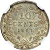 Image 2 : Netherlands. 10 Cents, 1901. NGC EF45