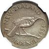 Image 2 : New Zealand. 6 Pence, 1934. NGC MS62