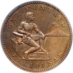 Philippines. Centavo, 1914-S. PCGS MS64