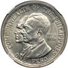 Image 1 : Philippines. Peso, 1936-M. NGC MS61