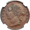 Image 1 : Straits Settlements. 1/4 Cent, 1901. NGC AU58