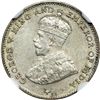 Image 1 : Straits Settlements. 10 Cents, 1918. NGC AU58