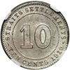 Image 2 : Straits Settlements. 10 Cents, 1919. NGC MS62