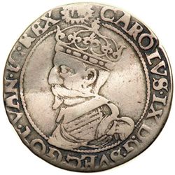 Sweden. 4 Ore ( 1/2 Mark), 1609. VG