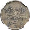 Image 2 : Sweden. Mark, 1687. NGC VF35