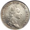 Image 1 : Sweden. Riksdaler, 1788-OL. NGC EF