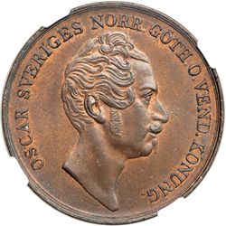 Sweden. 4 Skilling, 1849. NGC MS64