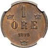 Image 2 : Sweden. Ore, 1878. NGC AU58
