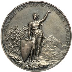 Switzerland. Medal, 1892. NGC AU