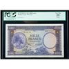 Image 1 : Belgian Congo SCWPM# 29a, 1.8.1953 1000 Francs. PCGS Ve