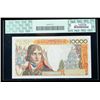 Image 2 : France SCWPM# 136a, 6.9.1956 10,000 Francs. PCGS Choice
