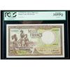 Image 1 : Belgian Congo SCWPM# 19b, 10.4.1947 1000 Francs. PCGS V