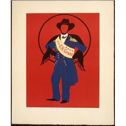 Robert Indiana Lithograph Art General Ulysses S. Grant