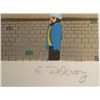 Image 3 : E Delcroy Signed Art Print Paris Street Scene