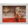 Image 1 : Magenta Underground Print Woman Warrior Luis Royo