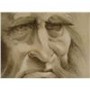 Image 2 : Christian Zeimert Signed Art Print Portrait of Da Vinci