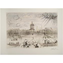 After Dali Giclee Paris Art Print Academy of France
