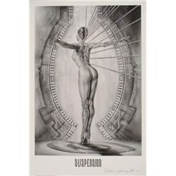 Suspension Patrick Meadows Signe Fantasy Art Print